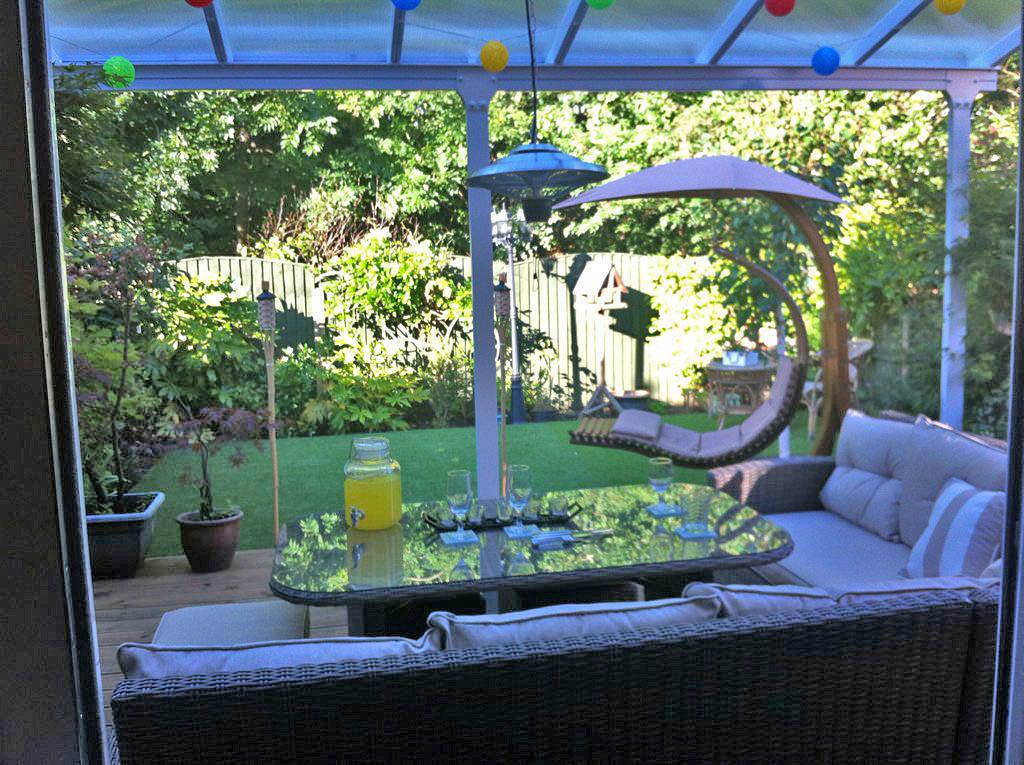 Alumínium pergola TUSCANY