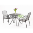 Metal asztalok és székek, valamint kerti garnitúra fém bútorok