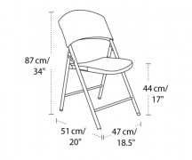 ÉLETTARTAM szék 2810-1 1 db