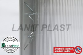 Greenhouse VITAVIA VENUS 7500 PC 4 mm ezüst