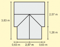 Greenhouse SIRIUS PC 4 mm fekete