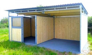 Box lovaknak 4 x 4 ms shed 4 x 4 m