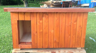 Doghouse meleg 115x65x60cm