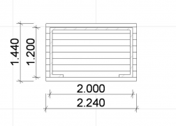 Woodshed Woodshed 4,6 m3