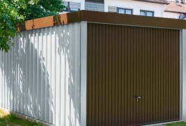 Garázs gipsz és lapos tető SIEBAU GmbH 297x596 cm
