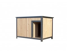 Doghouse meleg 120x80x80cm