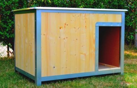 Doghouse meleg 100x70x70cm