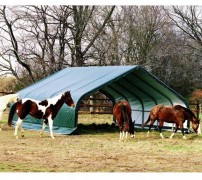 Shelter lovaknak Semik 680x730x380cm 50m²