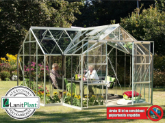 Greenhouse Sirius 295 x 214 cm-es ezüst