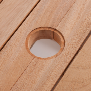 Fából készült Kerti asztal mahagóni Capella