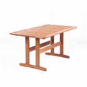 Fából készült kerti asztal Spica fenyő