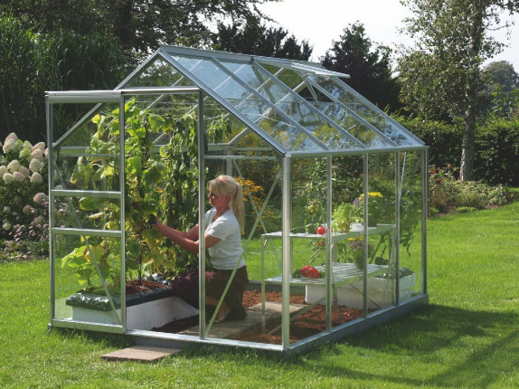 Greenhouse VITAVIA VENUS 5000 üveg 3 mm ezüst