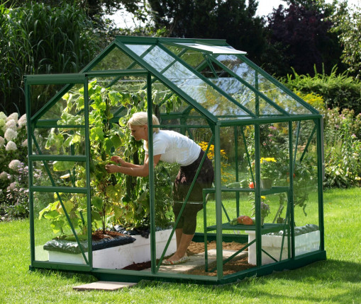 Greenhouse VITAVIA VENUS 3800 Glass 3 mm zöld