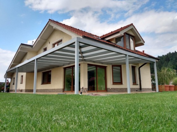 POLLARD alumínium sarok pergola