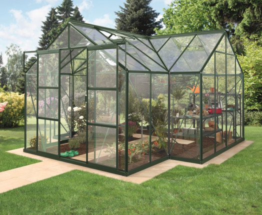 SIRIUS Greenhouse üveg 3 mm zöld
