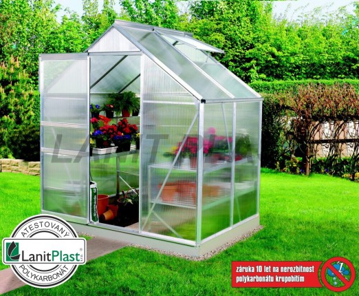 Greenhouse VITAVIA VENUS 2500 PC 4 mm ezüst