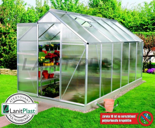 Greenhouse VITAVIA VENUS 7500 PC 4 mm ezüst