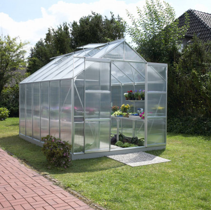 Greenhouse URANUS 9900 PC 4 mm ezüst