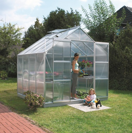 Greenhouse URANUS 6700 PC 6 mm ezüst