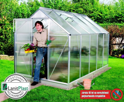 Greenhouse VITAVIA VENUS 6200 PC 4 mm ezüst