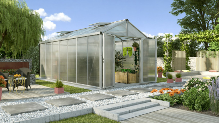 Greenhouse VITAVIA ZEUS 13800 PC 16 + 16 mm-es