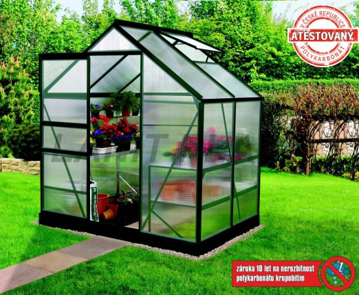 Greenhouse VITAVIA VENUS 2500 PC 4 mm zöld