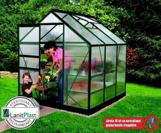 Greenhouse VITAVIA VENUS 3800 PC 4 mm zöld