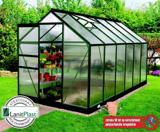Greenhouse VITAVIA VENUS 7500 PC 4 mm zöld