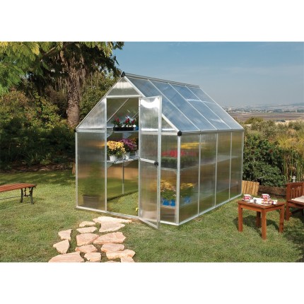 Palram többsoros 6x8 Polikarbonát Greenhouse