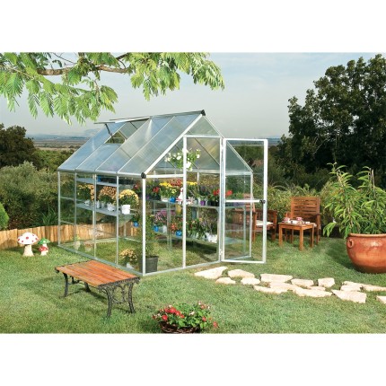 Palram hibrid 6x8 Polikarbonát Greenhouse