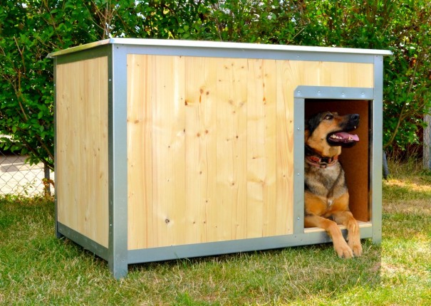 Doghouse meleg 100x70x70cm