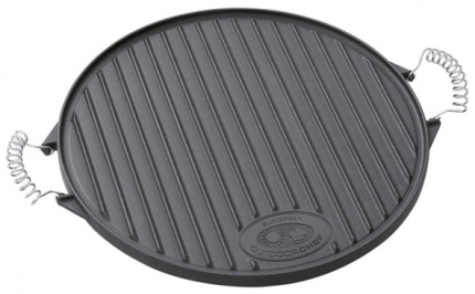 Öntöttvas grilltál M (39 cm)