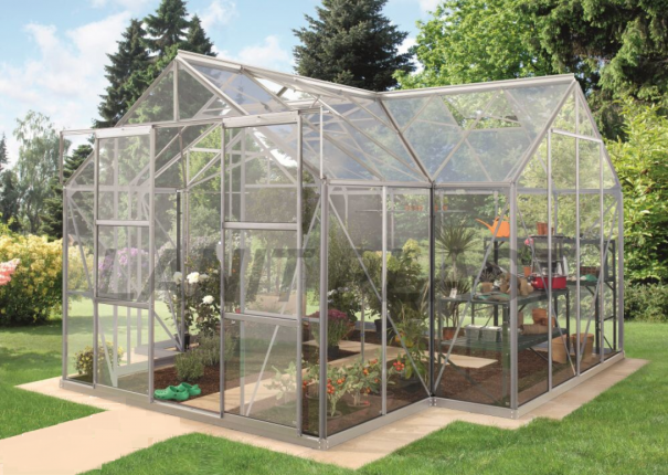 Greenhouse Sirius 295 x 214 cm-es ezüst