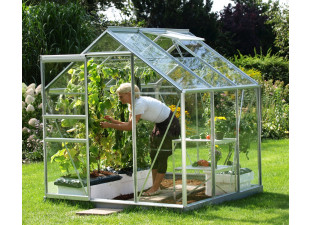 Greenhouse VITAVIA VENUS 3800 üveg 3 mm ezüst