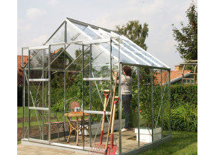 Greenhouse URANUS 8300 üveg 3 mm ezüst