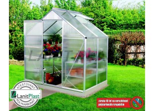 Greenhouse VITAVIA VENUS 2500 PC 4 mm ezüst