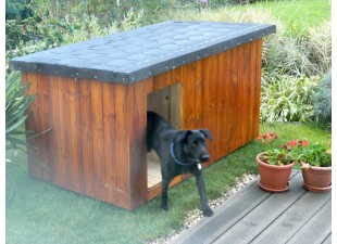 Doghouse meleg 155x85x80cm