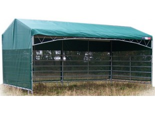 Shelter lovaknak 6x3m